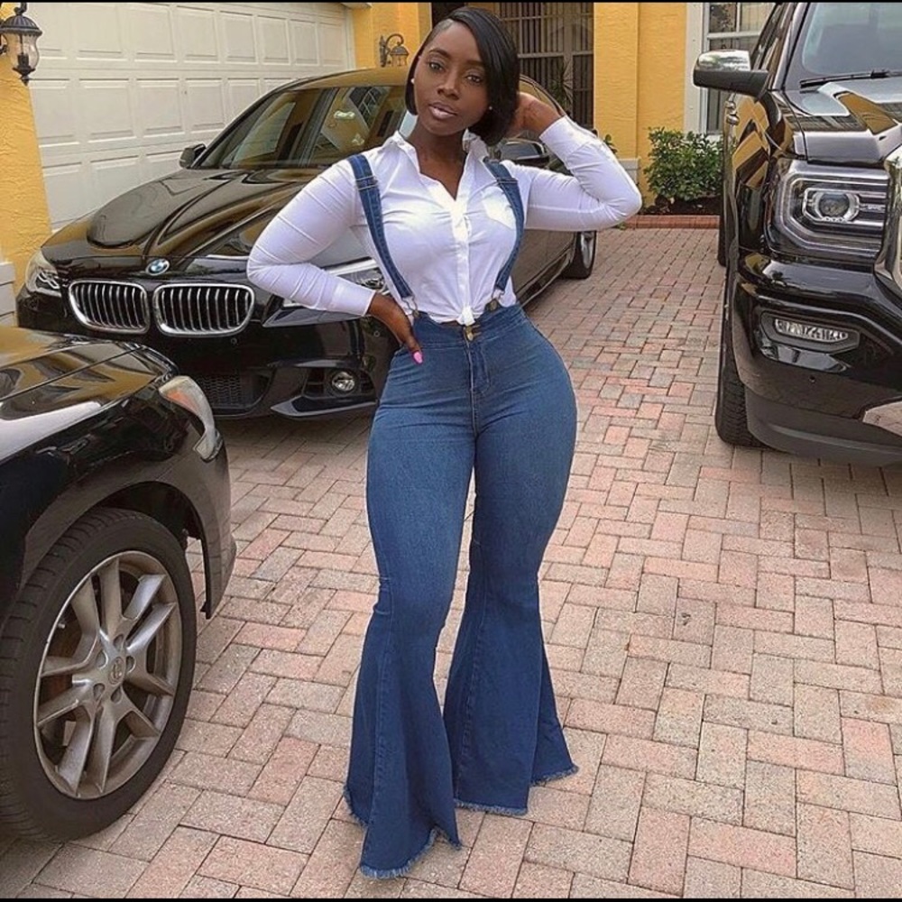 Denim jumpsuit